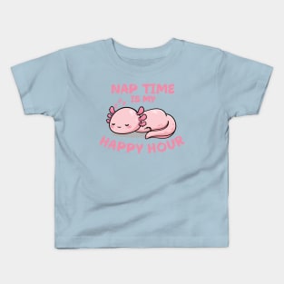 Nap Time Is My Happy Hour Kids T-Shirt